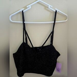 Wild Fable Sparkly Crop Top